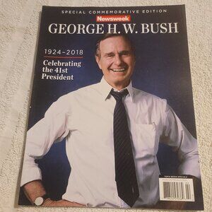 M168. Newsweek Special Commemorative Edition George H. W. Bush Magazine
